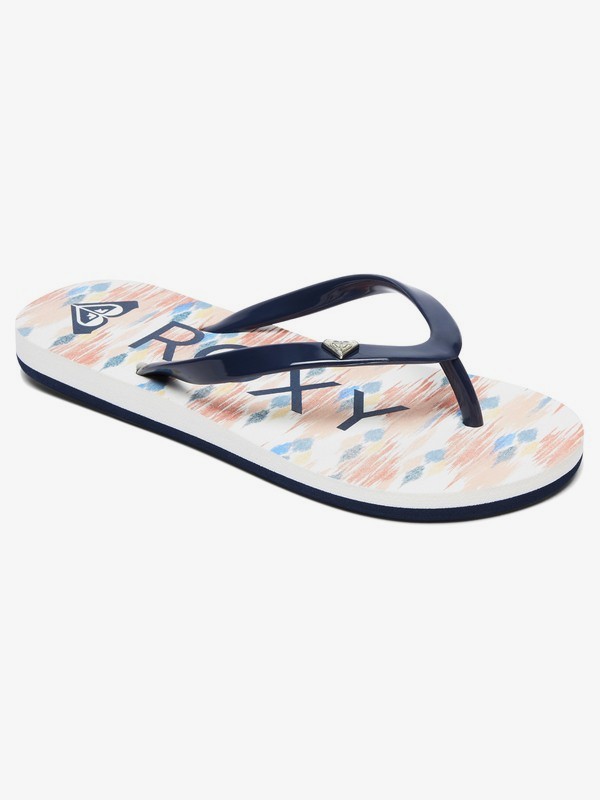 roxy, Girl's 7-14 Pebbles Flip-Flops, PINK/BOYSENBERRY (iby) 0 Girl's 7-14 Pebbles Flip-Flops Pink ARGL100182 Roxy