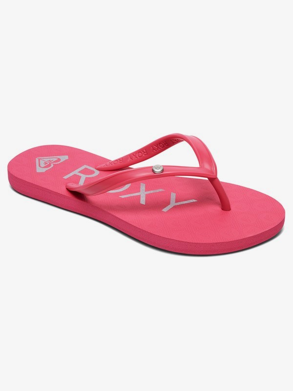 roxy, Sandy - Flip-Flops for Girls, RASPBERRY (ras) 0 Sandy - Flip-Flops for Girls Red ARGL100184 Roxy