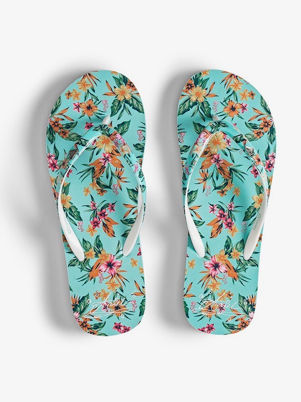 roxy, Ariel Pebbles Flip-Flops, MULTI (mlt) 0 Ariel Pebbles Flip-Flops Orange ARGL100232 Roxy