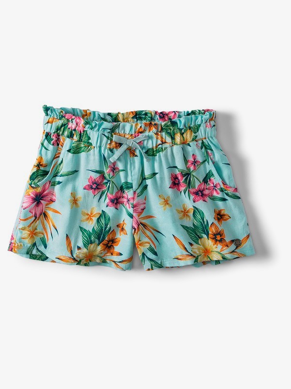 roxy, Rainbow Shower Viscose Shorts, WAN BLUE HERITAGE FLORAL (bdl6) 0 Rainbow Shower Viscose Shorts Blue ARGNS03020 Roxy