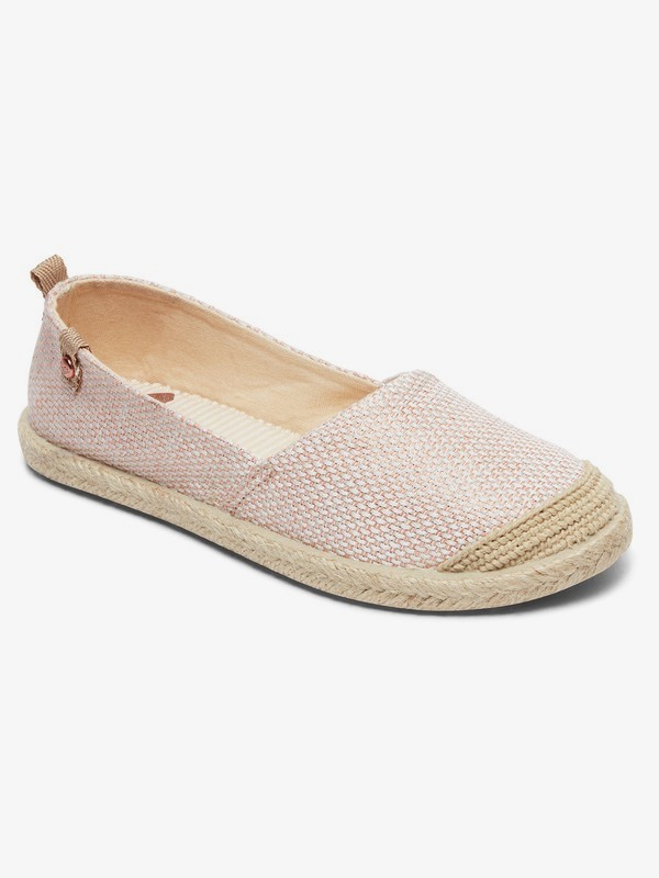 roxy, Flora - Scarpa slip on da Ragazza, BLUSH (bsh) 0 Flora - Scarpa slip on da Ragazza Red ARGS600087 Roxy