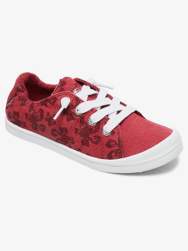 roxy, Girl's 7-14 Bayshore Shoes, RED CLAY (rcl) 0 Girl's 7-14 Bayshore Shoes Red ARGS600091 Roxy
