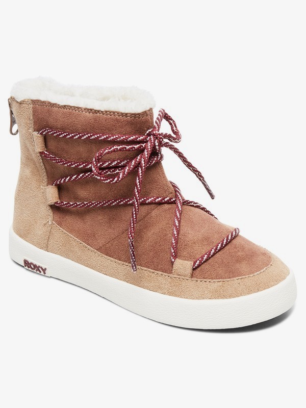 roxy, Jo - Botas con interior de pelo sintético para Chicas, BROWN (brn) 0 Jo - Botas con interior de pelo sintético para Chicas Marron ARGS700010 Roxy