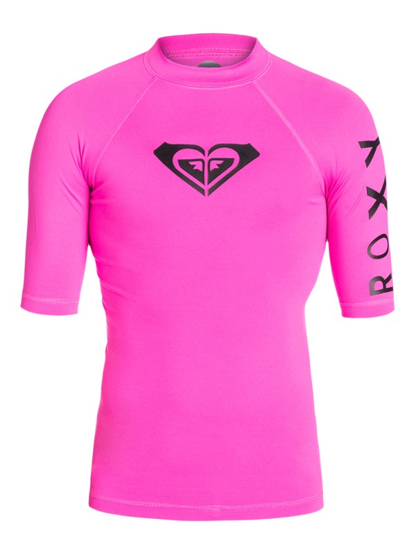 roxy, Whole Hearted - Lycra surf manches courtes, PARADISE PINK (mlg0) 0 Whole Hearted - Lycra surf manches courtes ARGWR03006 Roxy