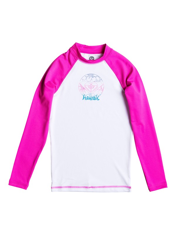 roxy, Aloha Roxy - Rash Vest met lange mouw, PARADISE PINK (mlg0) 0 Aloha Roxy - Rash Vest met lange mouw ARGWR03021 Roxy