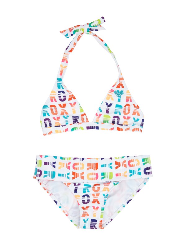 roxy, Girls 7- 14 Sundown Halter Set, SSALT SUNDOWN (wbb7) 0 Girls 7- 14 Sundown Halter Set ARGX200069 Roxy