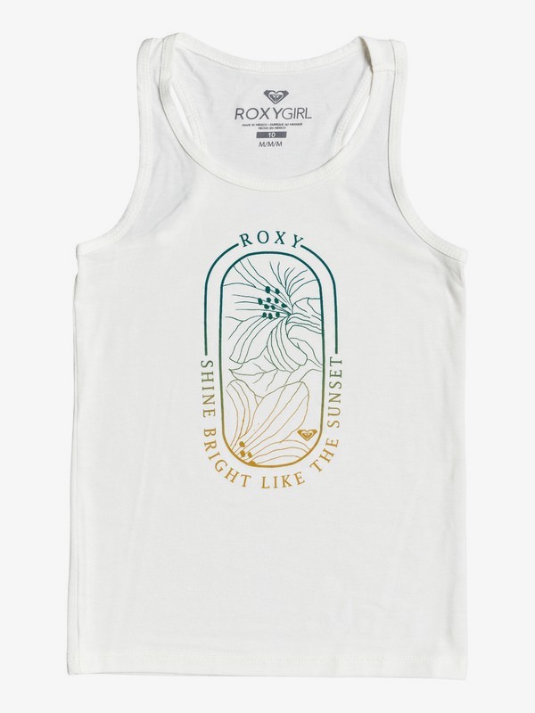 roxy, Girl's 7-14 ROXY Beach Lover Racerback Tank Top, MARSHMALLOW (wbt0) 0 Girl's 7-14 ROXY Beach Lover Racerback Tank Top White ARGZT03280 Roxy