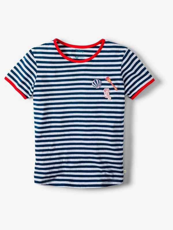 roxy, Eye On You Tee, LEGION BLUE BASIC STRIPE (bsk3) 0 Eye On You Tee Blue ARGZT03332 Roxy