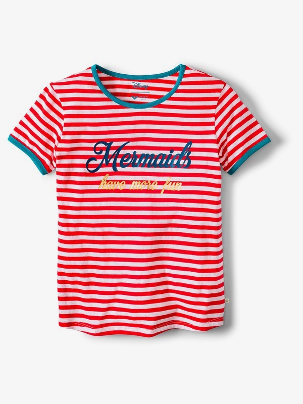 roxy, Eye On You Tee, ROCOCCO RED BASIC STRIPE (rpf3) 0 Eye On You Tee Red ARGZT03332 Roxy