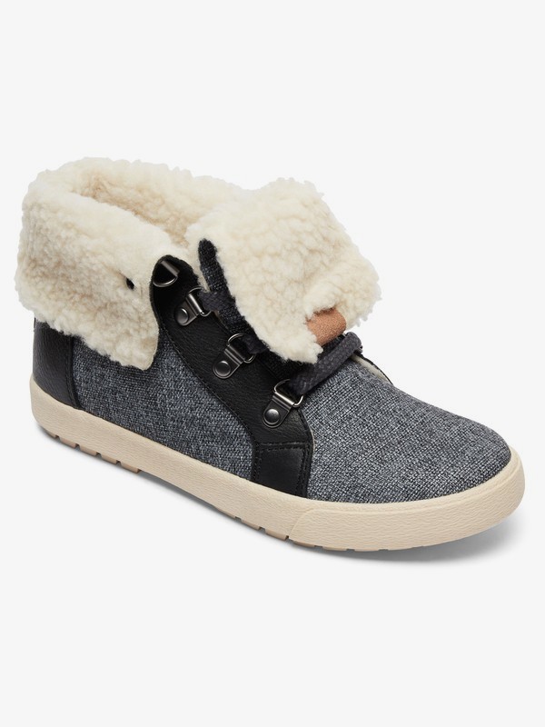 roxy, Albany - Botas de invierno para Mujer, CHARCOAL (chr) 0 Albany - Botas de invierno para Mujer Negro ARJB300016 Roxy