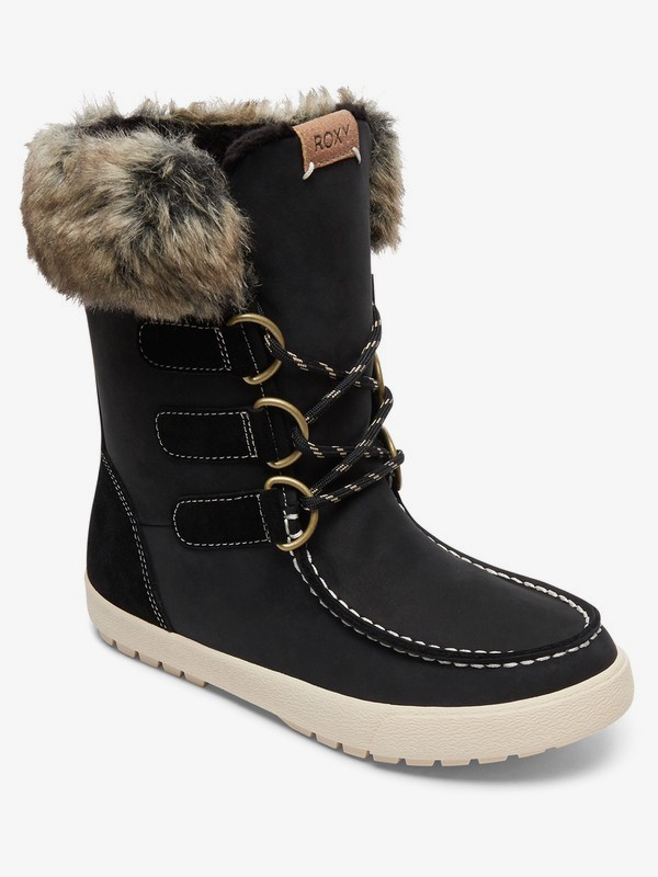 roxy, Rainier - Après-ski imperméables pour Femme, BLACK (blk) 0 Rainier - Après-ski imperméables pour Femme Noir ARJB300018 Roxy