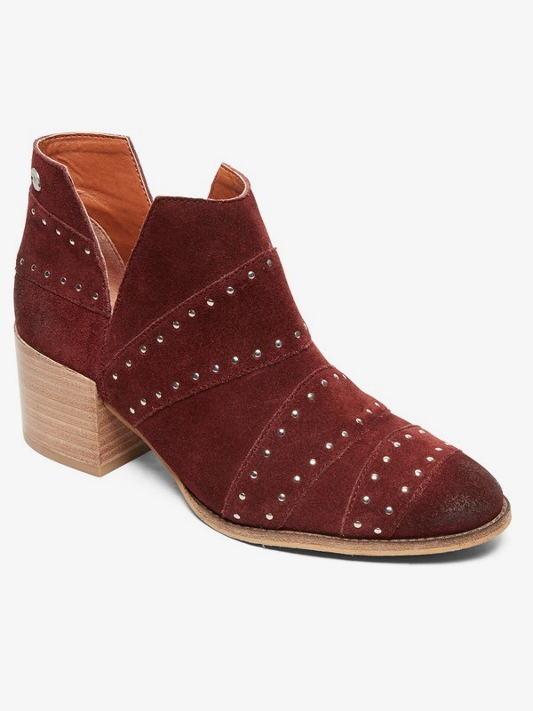 roxy, Lexie Ankle Suede Boots, SPICE (sce) 0 Lexie Ankle Suede Boots Orange ARJB700567 Roxy