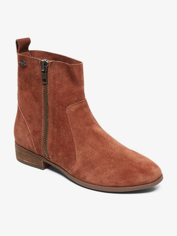 roxy, Eloise Suede Boots, LIGHT BROWN (lbr) 0 Eloise Suede Boots Black ARJB700588 Roxy