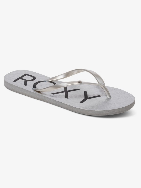roxy, Sandy - Tongs, SILVER (sil) 0 Sandy - Tongs Gris ARJL100438 Roxy