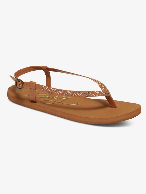 roxy, Rosarito Sandals, BROWN (brn) 0 Rosarito Sandals ARJL100491 Roxy