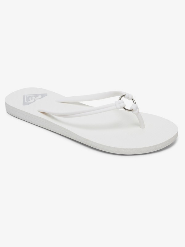 roxy, Solis - Tongs pour Femme, WHITE (wht) 0 Solis - Tongs pour Femme Blanc ARJL100649 Roxy