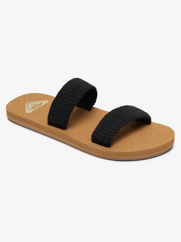 roxy, Sanibel Sandals, BLACK (blk) 0 Sanibel Sandals Black ARJL100651 Roxy