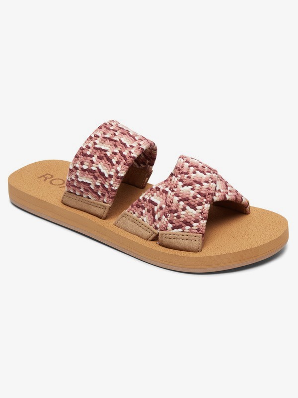 roxy, Shoreside Criss-Cross Sandals, MULTI (mlt) 0 Shoreside Criss-Cross Sandals Orange ARJL100656 Roxy