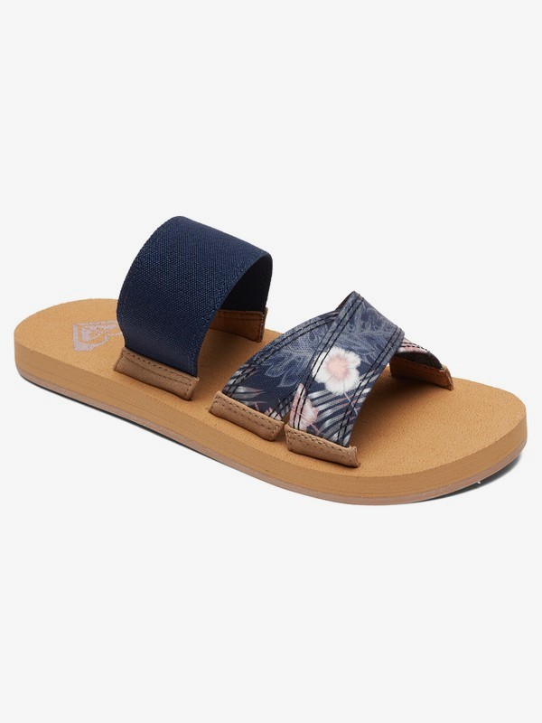 roxy, Shoreside Criss-Cross Sandals, BLUE RADIANCE (rab) 0 Shoreside Criss-Cross Sandals Blue ARJL100656 Roxy