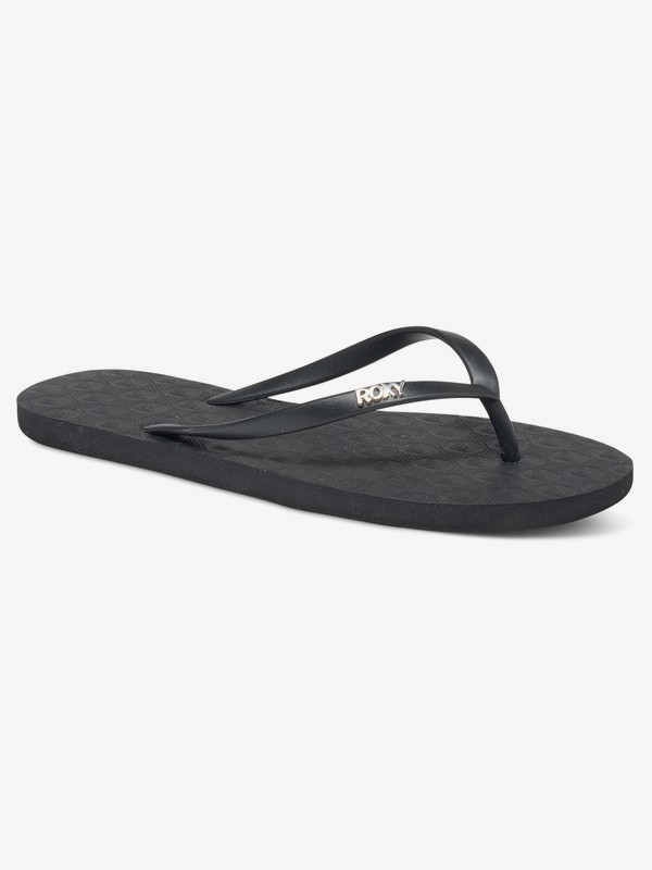 roxy, Viva - Tongs pour Femme, BLACK (blk) 0 Viva - Tongs pour Femme Noir ARJL100663 Roxy