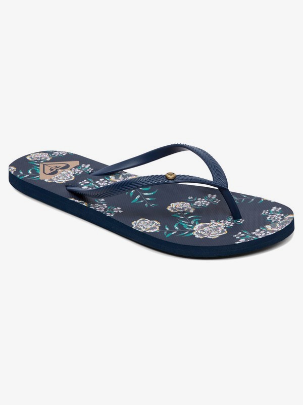 roxy, Bermuda Flip-Flops, BLACK MULTI (bk6) 0 Bermuda Flip-Flops Black ARJL100664 Roxy