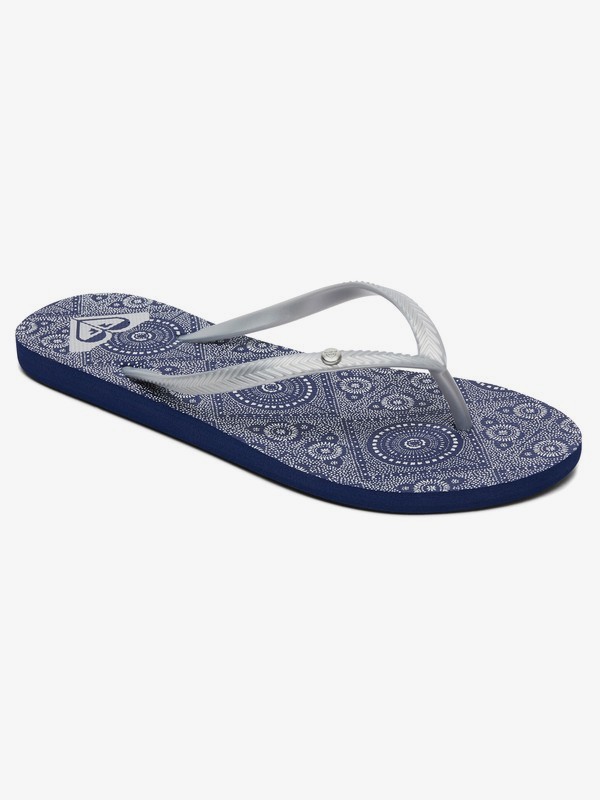 roxy, Bermuda - Tongs pour Femme, DARK BLUE (bla) 0 Bermuda - Tongs pour Femme Bleu ARJL100664 Roxy