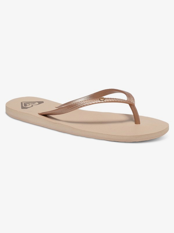 roxy, Bermuda Flip-Flops, GOLD CREAM (gcr) 0 Bermuda Flip-Flops Yellow ARJL100664 Roxy