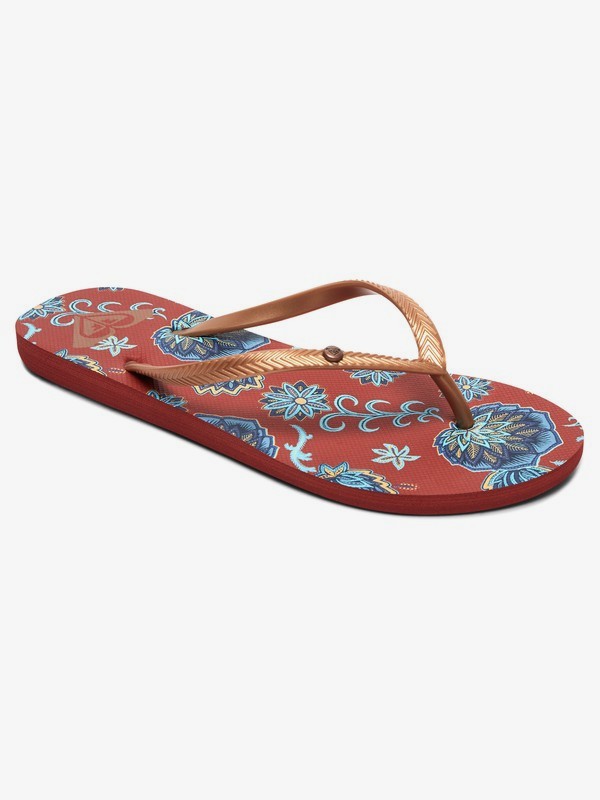 roxy, Bermuda Flip-Flops, GOLD/ESTATE BLUE (geb) 0 Bermuda Flip-Flops Yellow ARJL100664 Roxy