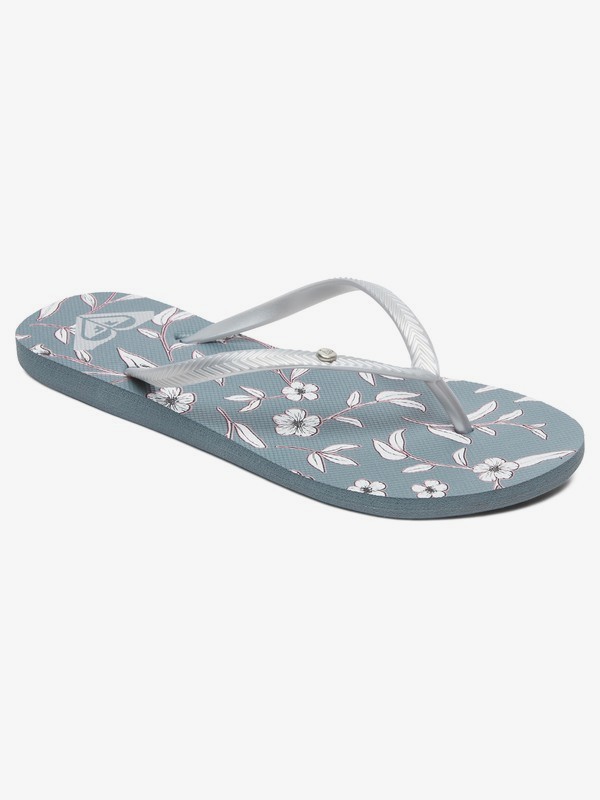 roxy, Bermuda Flip-Flops, GREY ASH (gra) 0 Bermuda Flip-Flops Grey ARJL100664 Roxy