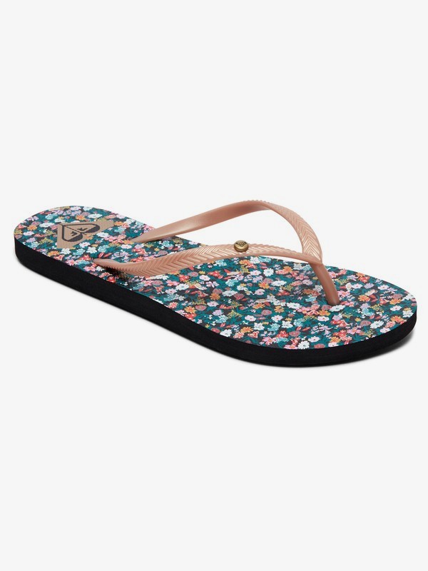 roxy, Bermuda Flip-Flops, BLUE RADIANCE (rab) 0 Bermuda Flip-Flops Blue ARJL100664 Roxy
