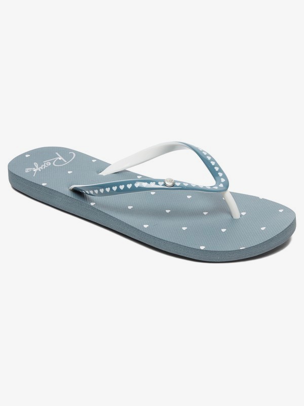 roxy, Portofino - Chancletas para Mujer, GREY ASH (gra) 0 Portofino - Chancletas para Mujer Gris ARJL100668 Roxy
