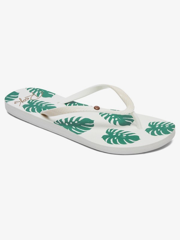 roxy, Portofino Flip-Flops, GREEN (grn) 0 Portofino Flip-Flops Green ARJL100668 Roxy