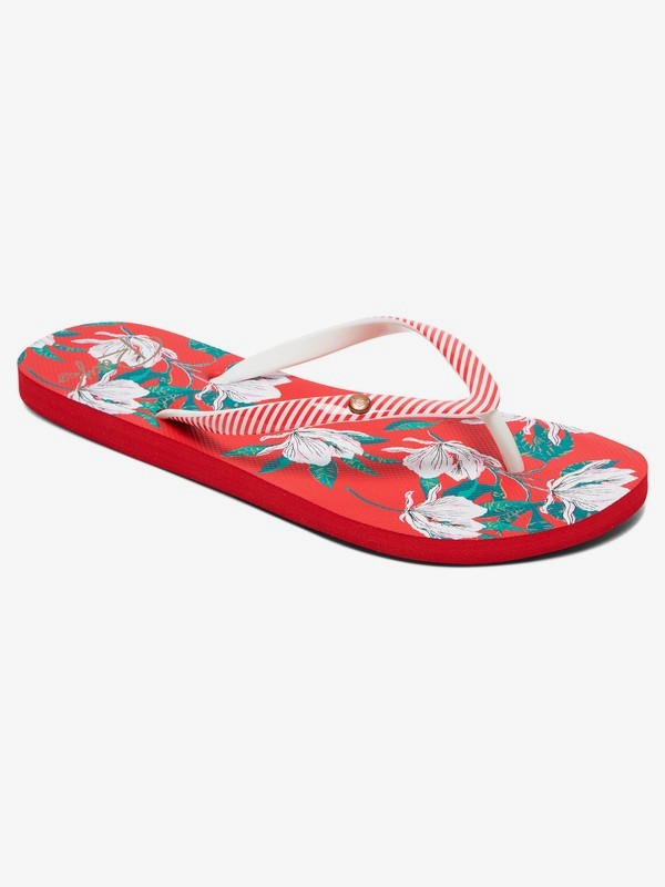 roxy, Portofino Flip-Flops, RED LACENS (rlc) 0 Portofino Flip-Flops Red ARJL100668 Roxy