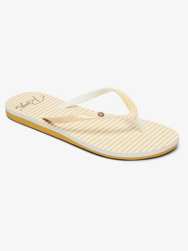 roxy, Portofino Flip-Flops, YELLOW TONE (ye2) 0 Portofino Flip-Flops Pink ARJL100668 Roxy