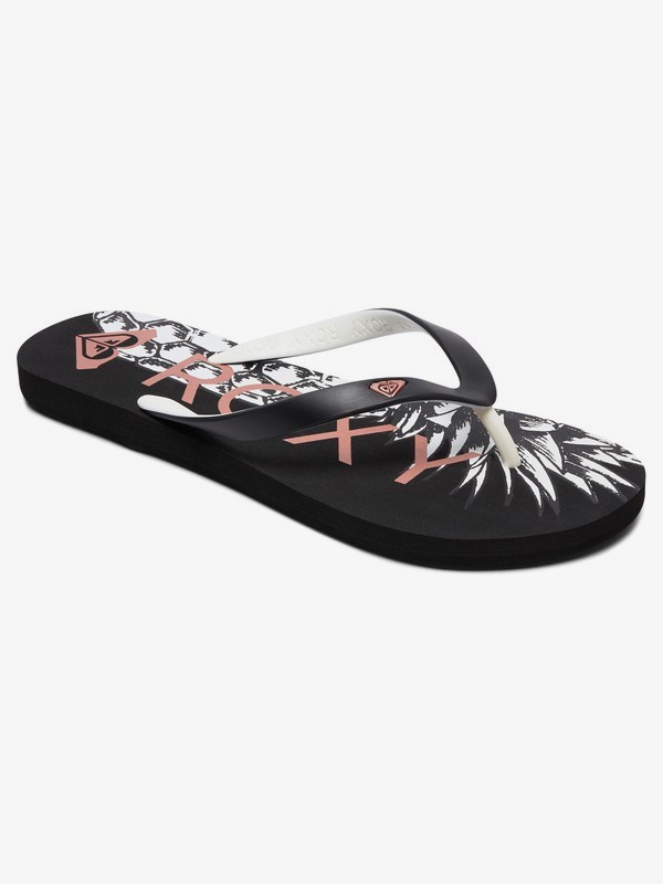 roxy, Tahiti Flip-Flops, BLACK (blk) 0 Tahiti Flip-Flops Black ARJL100669 Roxy