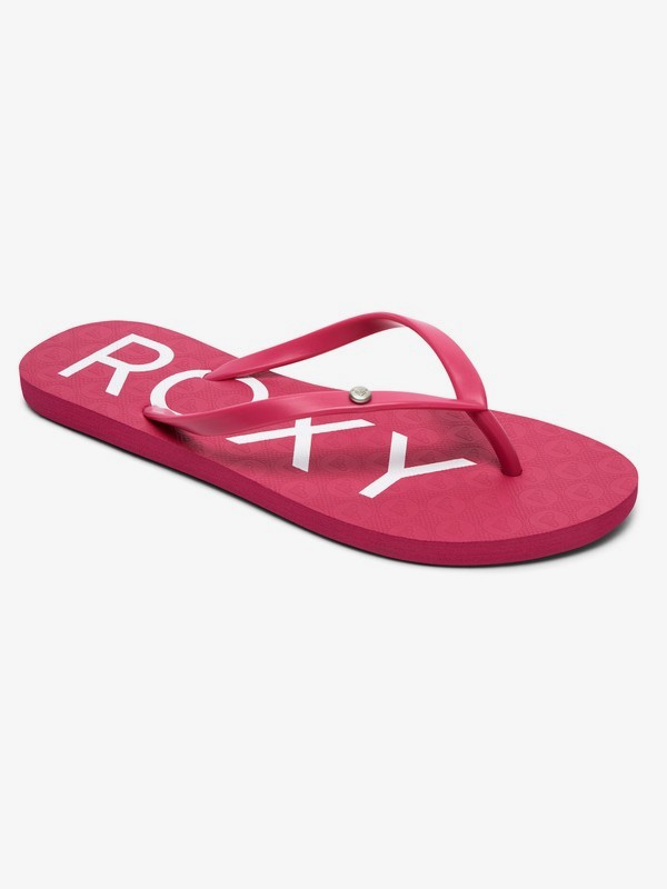 roxy, Sandy - Tongs pour Femme, BERRY (bry) 0 Sandy - Tongs pour Femme Rose ARJL100681 Roxy