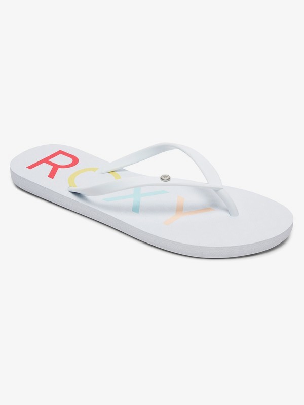 roxy, Sandy - Tongs pour Femme, WHITE (wht) 0 Sandy - Tongs pour Femme Blanc ARJL100681 Roxy