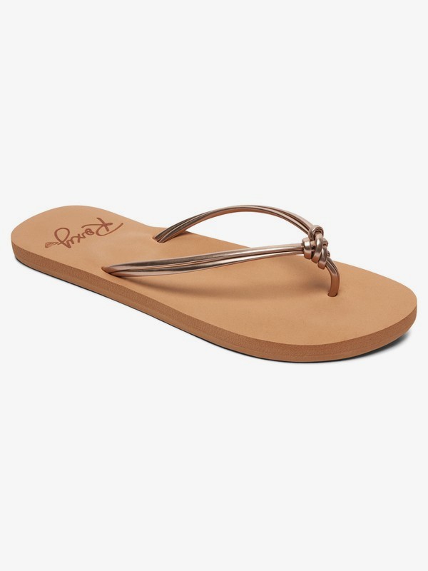 roxy, Lahaina Flip-Flops, ROSE GOLD (rsg) 0 Lahaina Flip-Flops Orange ARJL100721 Roxy