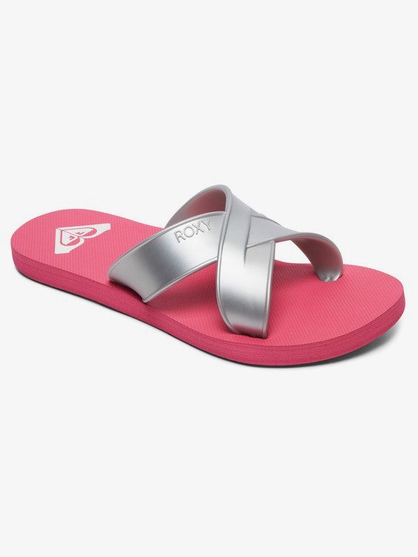 roxy, Carilo Criss-Cross Sandals, HOT PINK (hpn) 0 Carilo Criss-Cross Sandals Pink ARJL100767 Roxy