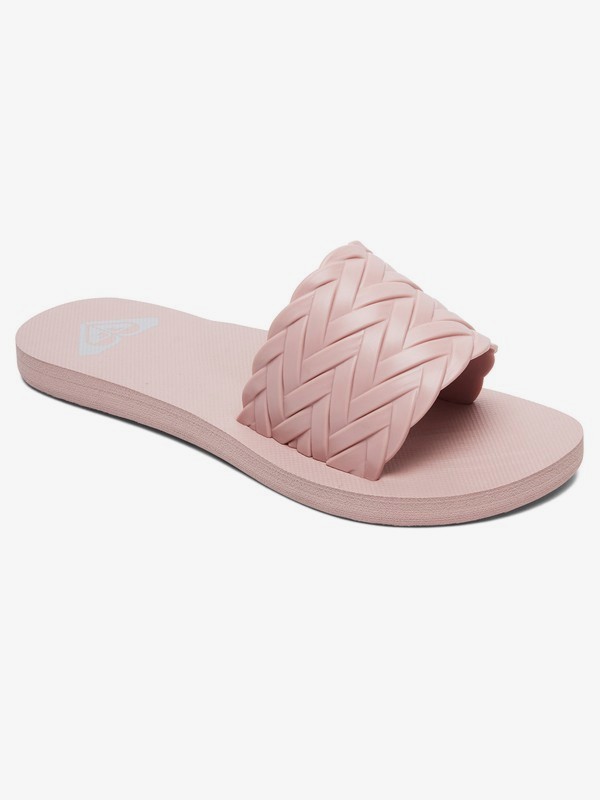 roxy, Kirbi Slider Sandals, MAUVE WINE (mvw) 0 Kirbi Slider Sandals Orange ARJL100768 Roxy
