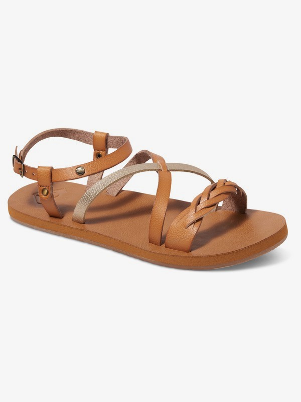 roxy, Britney - Sandals, TAN (tan) 0 Britney - Sandals Beige ARJL200522 Roxy