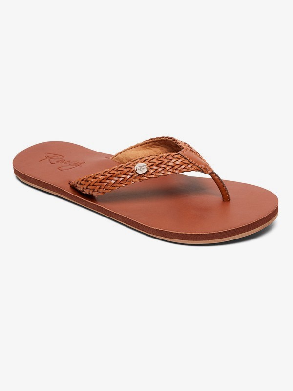 roxy, Lola Sandals, TAN/BROWN (tb2) 0 Lola Sandals Beige ARJL200539 Roxy