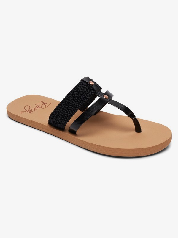 roxy, Ailani Sandals, BLACK (blk) 0 Ailani Sandals ARJL200624 Roxy