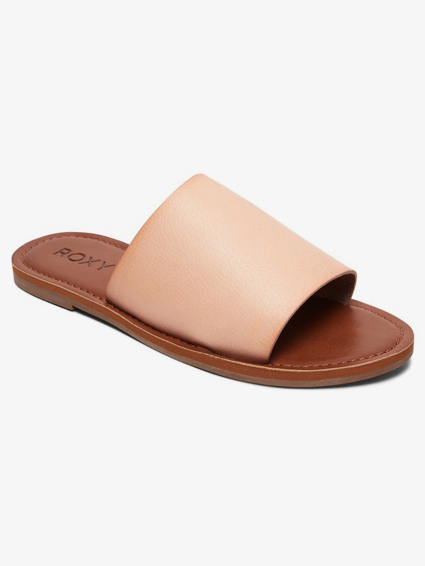 roxy, Kaia Slide Sandals, BLUSH (bsh) 0 Kaia Slide Sandals Red ARJL200654 Roxy