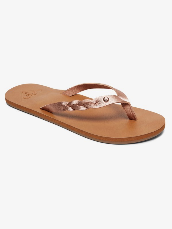 roxy, Liza Flip-Flops, ROSEWATER (row) 0 Liza Flip-Flops Orange ARJL200667 Roxy