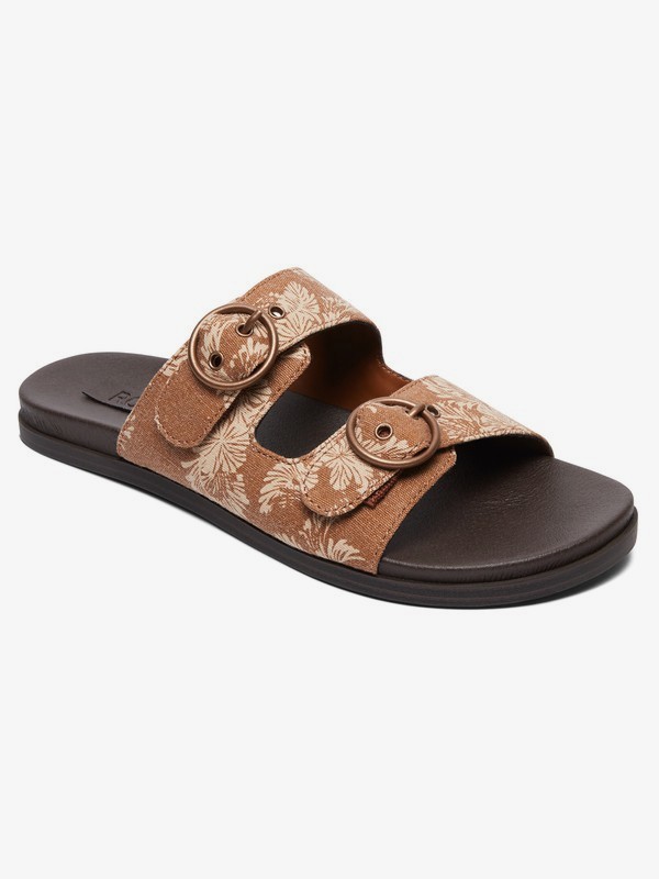 roxy, Neena Buckle Sandals, MULTI (mlt) 0 Neena Buckle Sandals Orange ARJL200686 Roxy