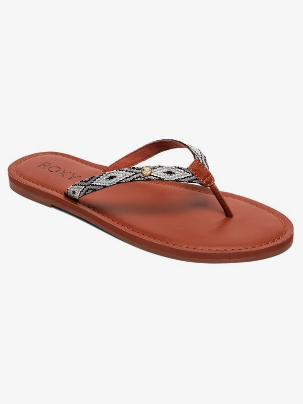roxy, Janel Sandals, BLACK (blk) 0 Janel Sandals Black ARJL200694 Roxy