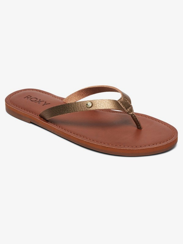roxy, Janel - Sandals for Women, BRONZE (bro) 0 Janel - Sandals for Women Brown ARJL200694 Roxy