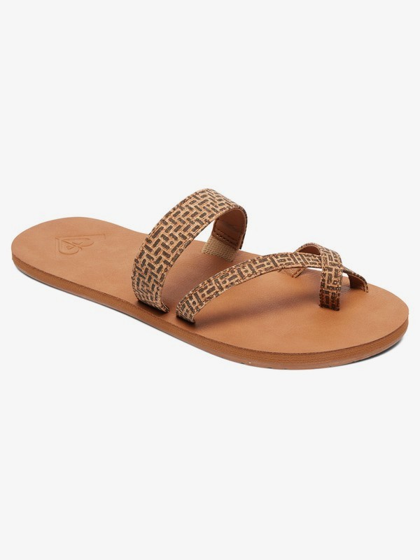 roxy, Davina Strappy Sandals, TAN (tan) 0 Davina Strappy Sandals Beige ARJL200712 Roxy