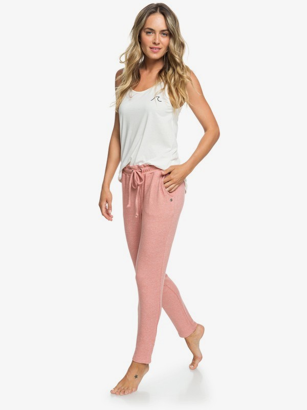 roxy, Breath A New Day - Joggers for Women, DESERT SAND HEATHER (mkth) 0 Breath A New Day - Joggers for Women Pink ARJNP03131 Roxy